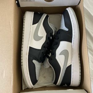 Jordan 1 Shadow Low Grey Toe Authentic
